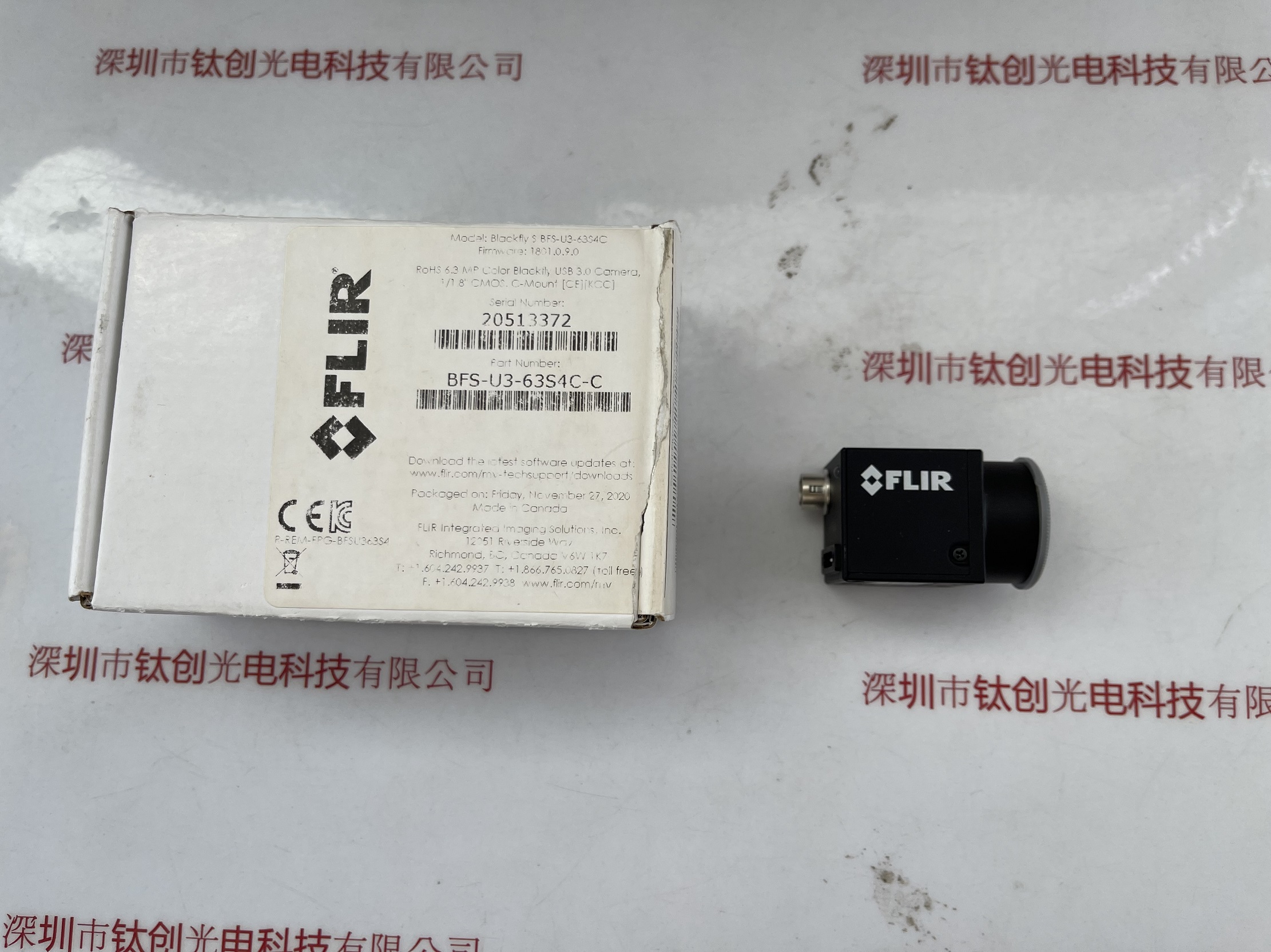 FLIR菲力尔工业相机  BFS-U3-63S4C-C