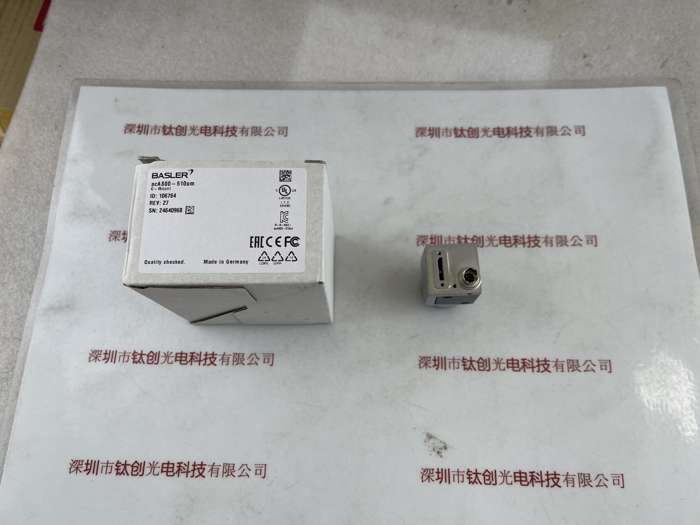 basle巴斯勒 相机  aca800-510um