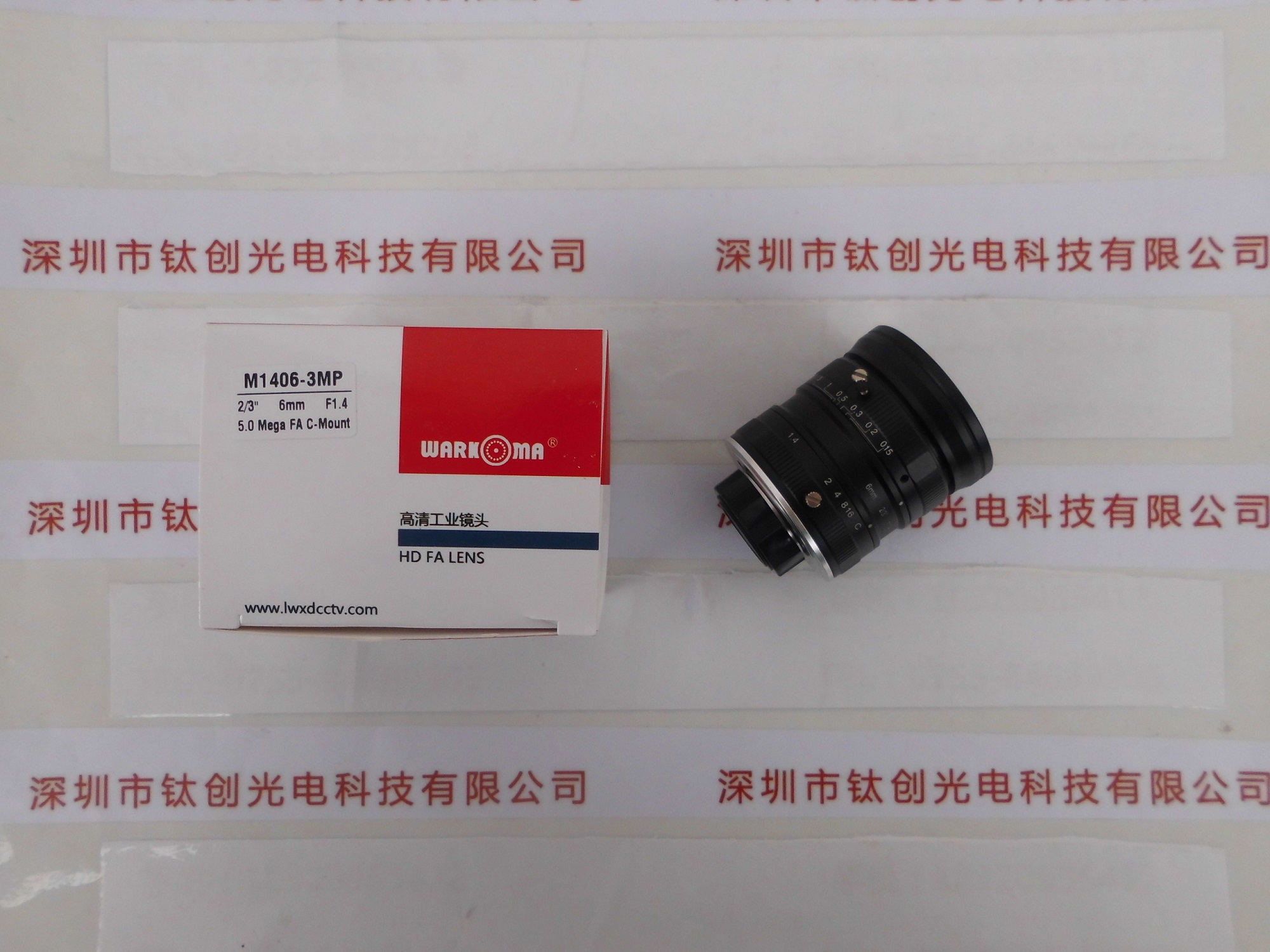 WARKOMA威科迈 工业镜头 M1406-3M