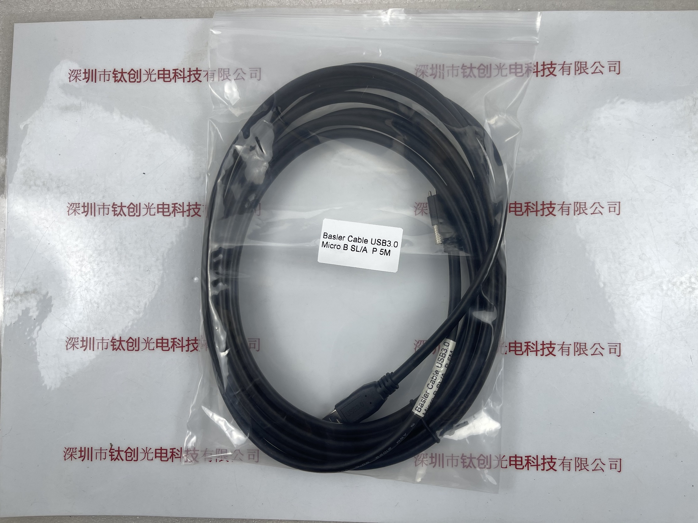 Basler巴斯勒工业相机信号线 数据线 Cable USB3.0 Micro  B  SLA  P 5M