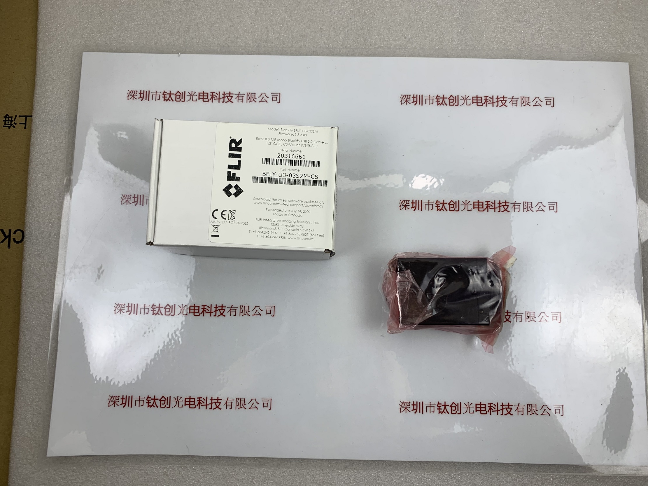 FLIR菲力尔  工业相机  BFLY-U3-03S2M-CS