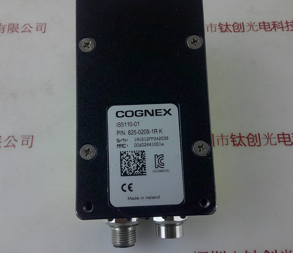 COGNEX康耐视 工业相机 IS5110-01 825-0209-1R K 821-0034-1R Rev F