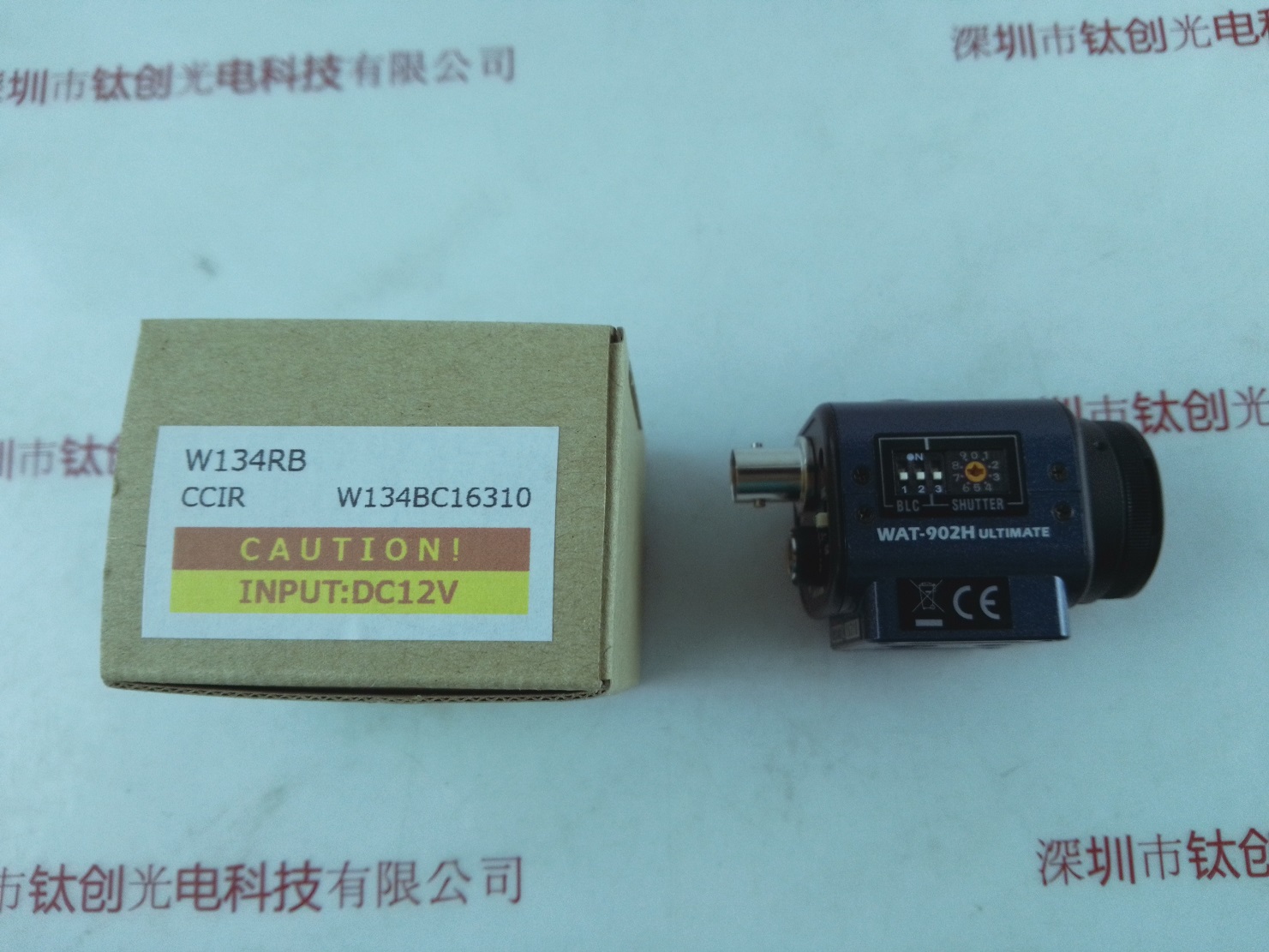 WATEC瓦特 工业相机 WAT-902H ULTIMATE W134RB CCIR