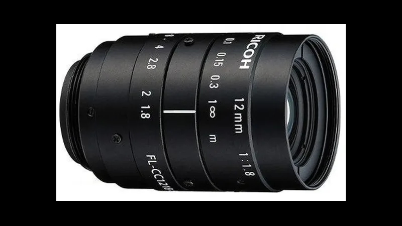 RICOH理光  Ricoh Lens FL-CC1218-5MX F1.8 f12mm 2/3