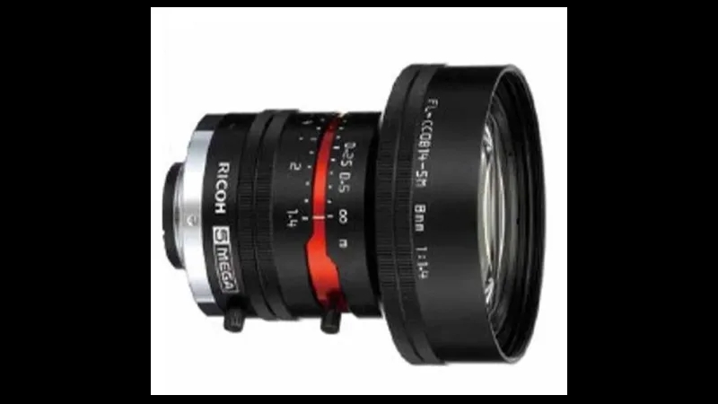 RICOH理光  Ricoh Lens FL-CC0814-5M F1.4 f8mm 2/3