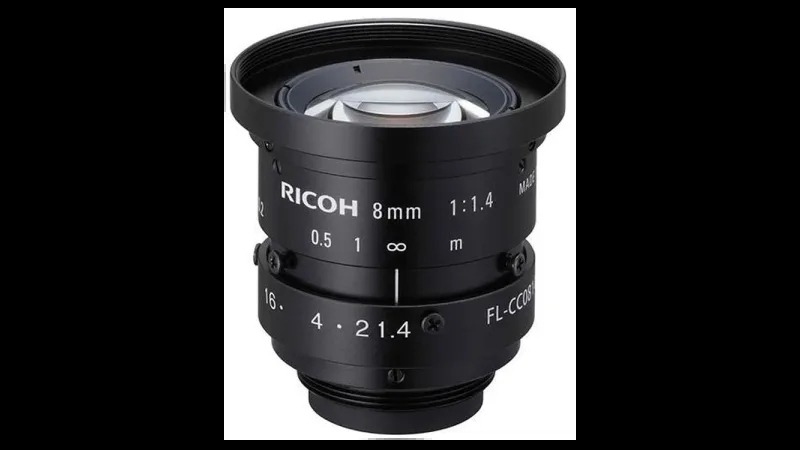 RICOH理光  Ricoh Lens FL-CC0814A-2M F1.4 f8mm 2/3
