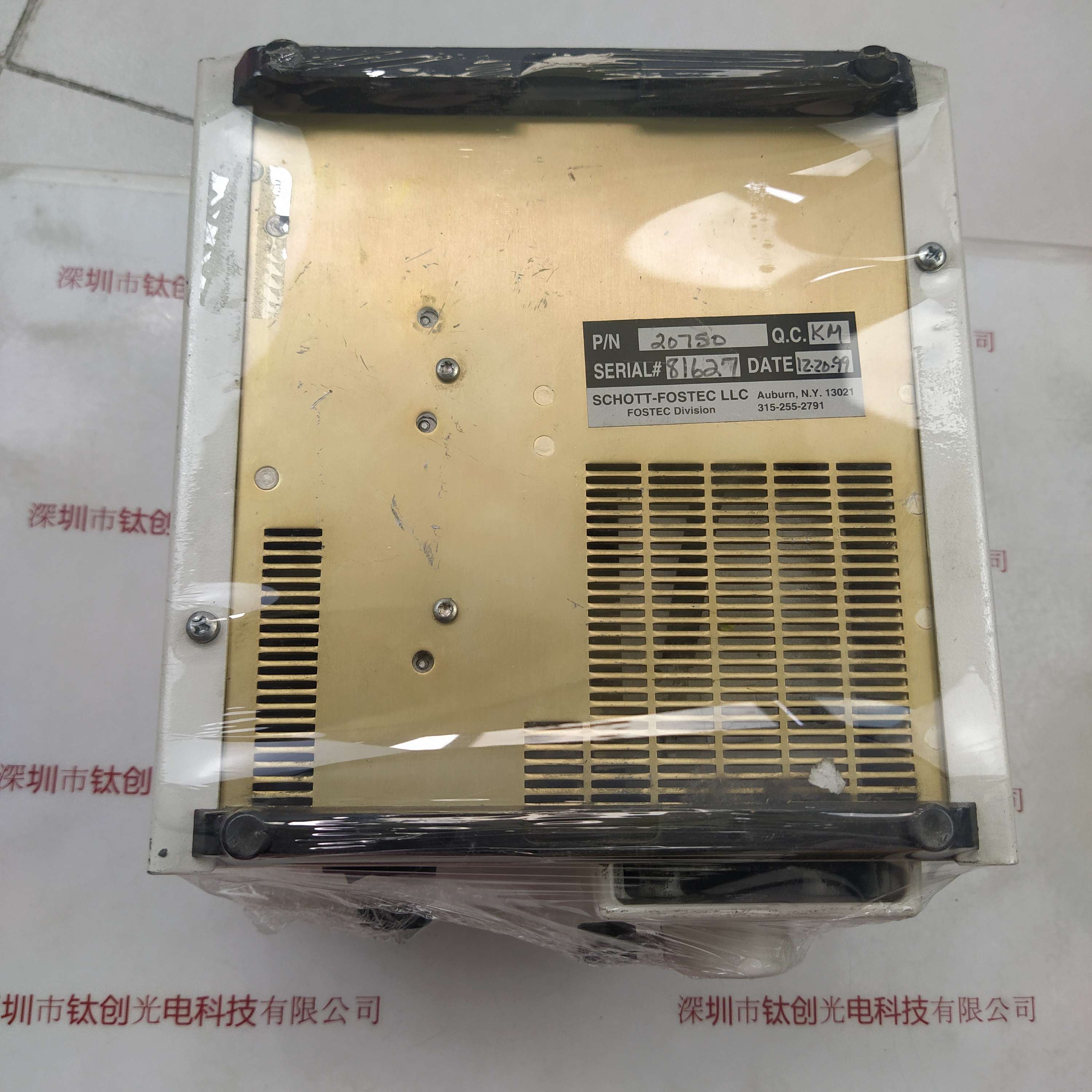 FOSTEC费斯托 SCHOTT-FOSTEC LLC 20750 光源机