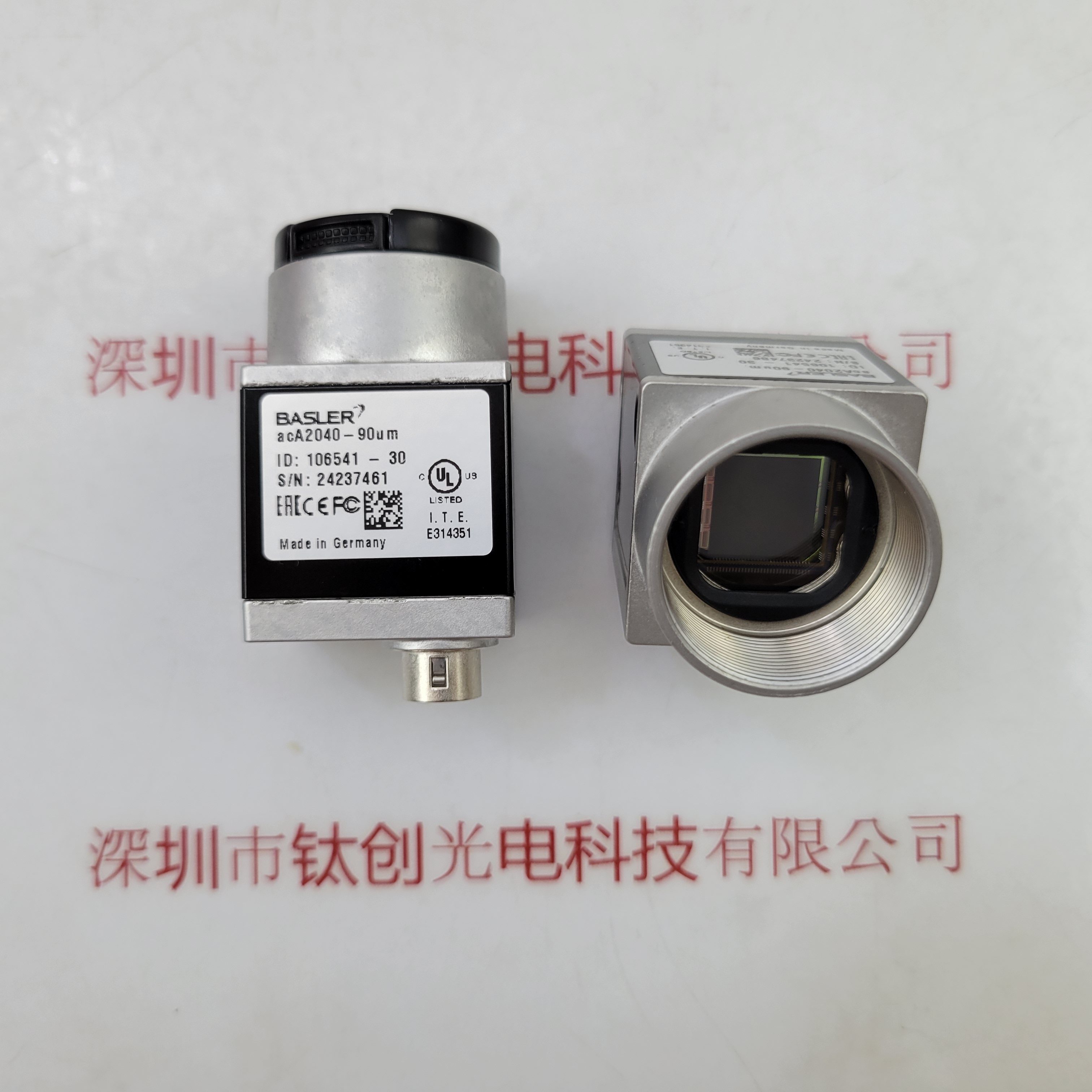 BASLER 巴斯勒 acA2040-90um 工业相机