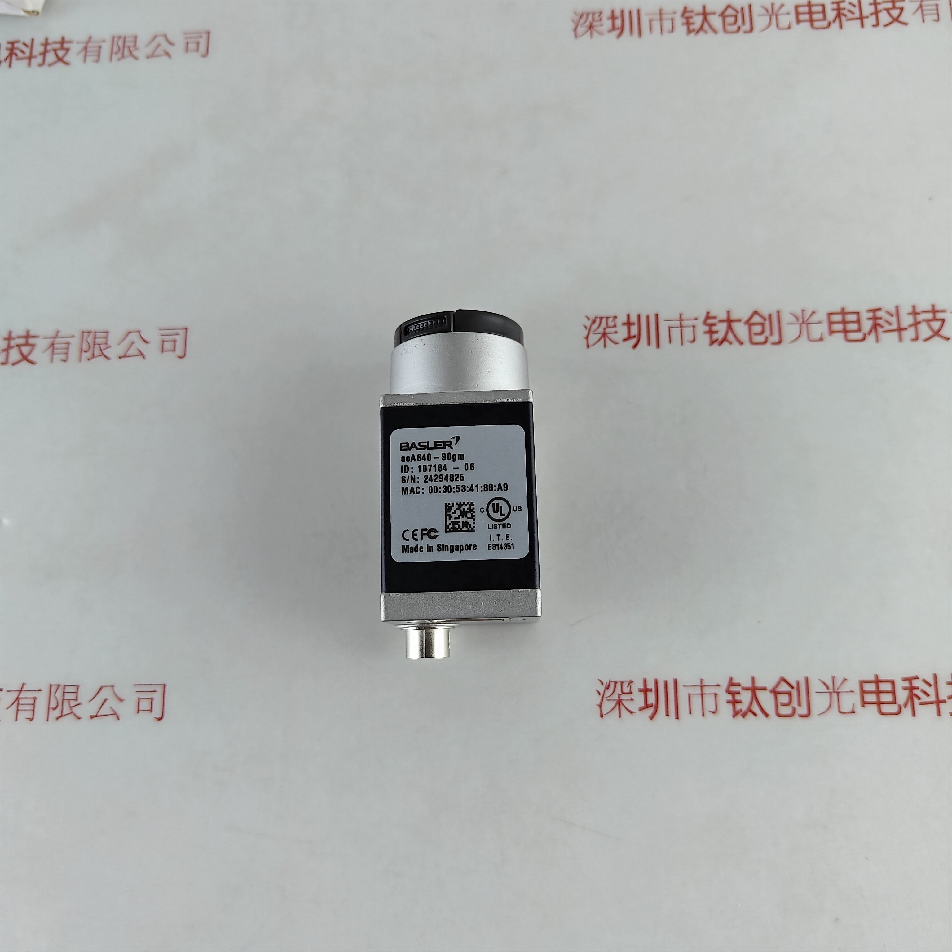 BASLER巴斯勒 aca640-90gm 工业相机