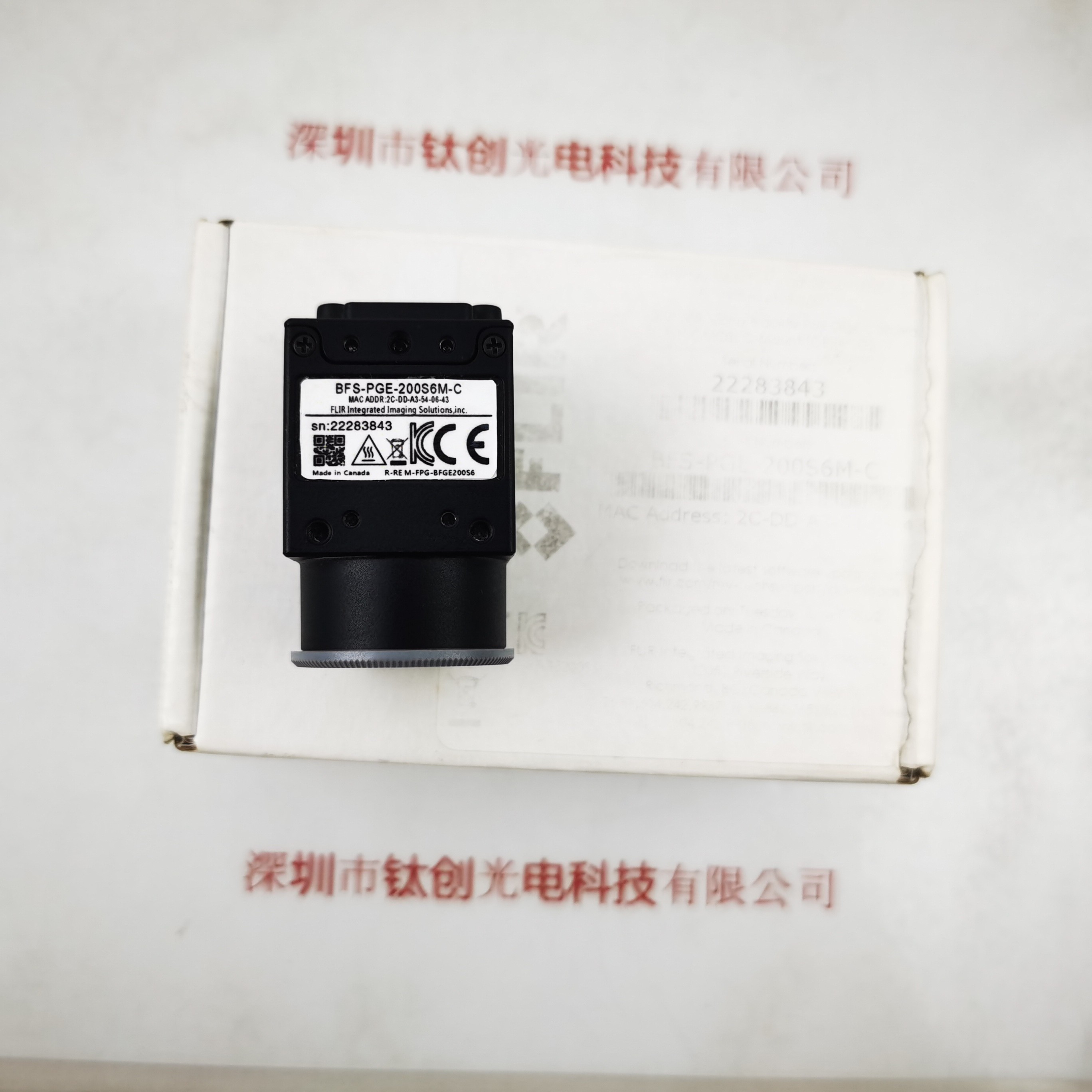 FLIR 菲力尔 BFS-PGE-200S6M-C 工业相机