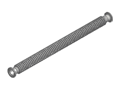 NEWPORT 优铂特 100317413  ISO-KF Thin Wall Metal Vacuum Hose