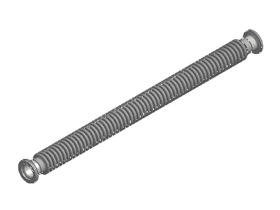 NEWPORT 优铂特 100315903  ISO-KF Thick Wall Metal Vacuum Hose