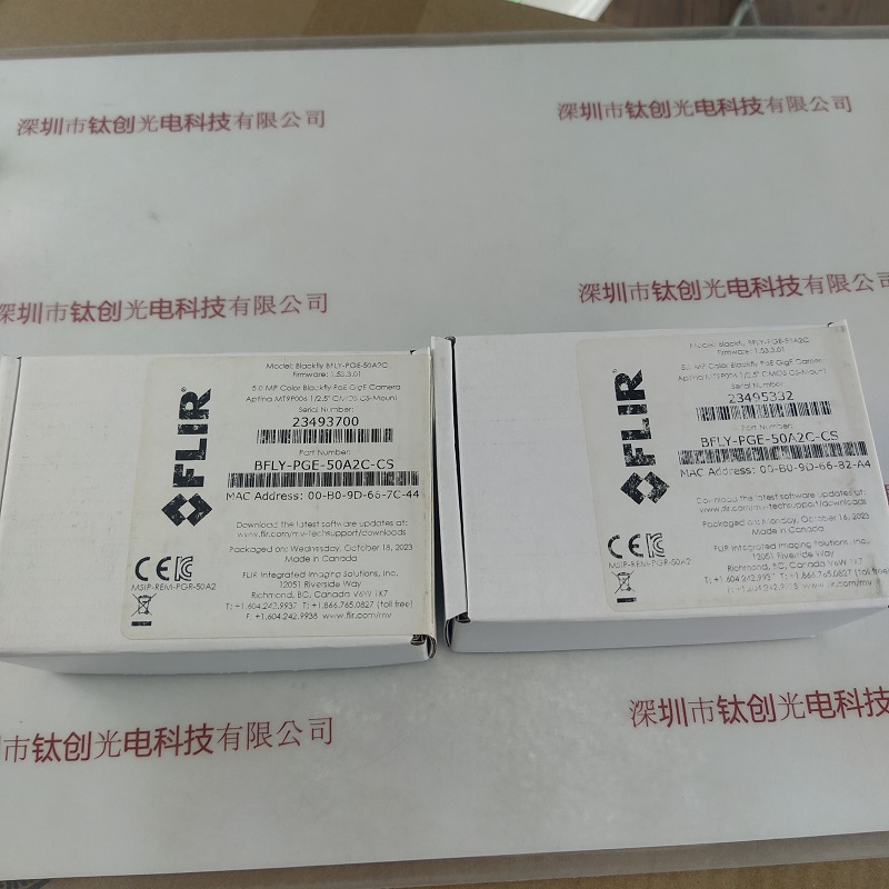 FLIR菲力尔   BFLY-PGE-50A2C-CS   工业相机