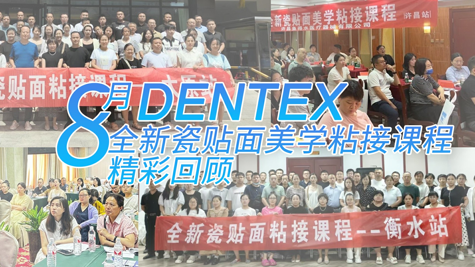 学术行程 | DENTEX ·8月课程回顾
