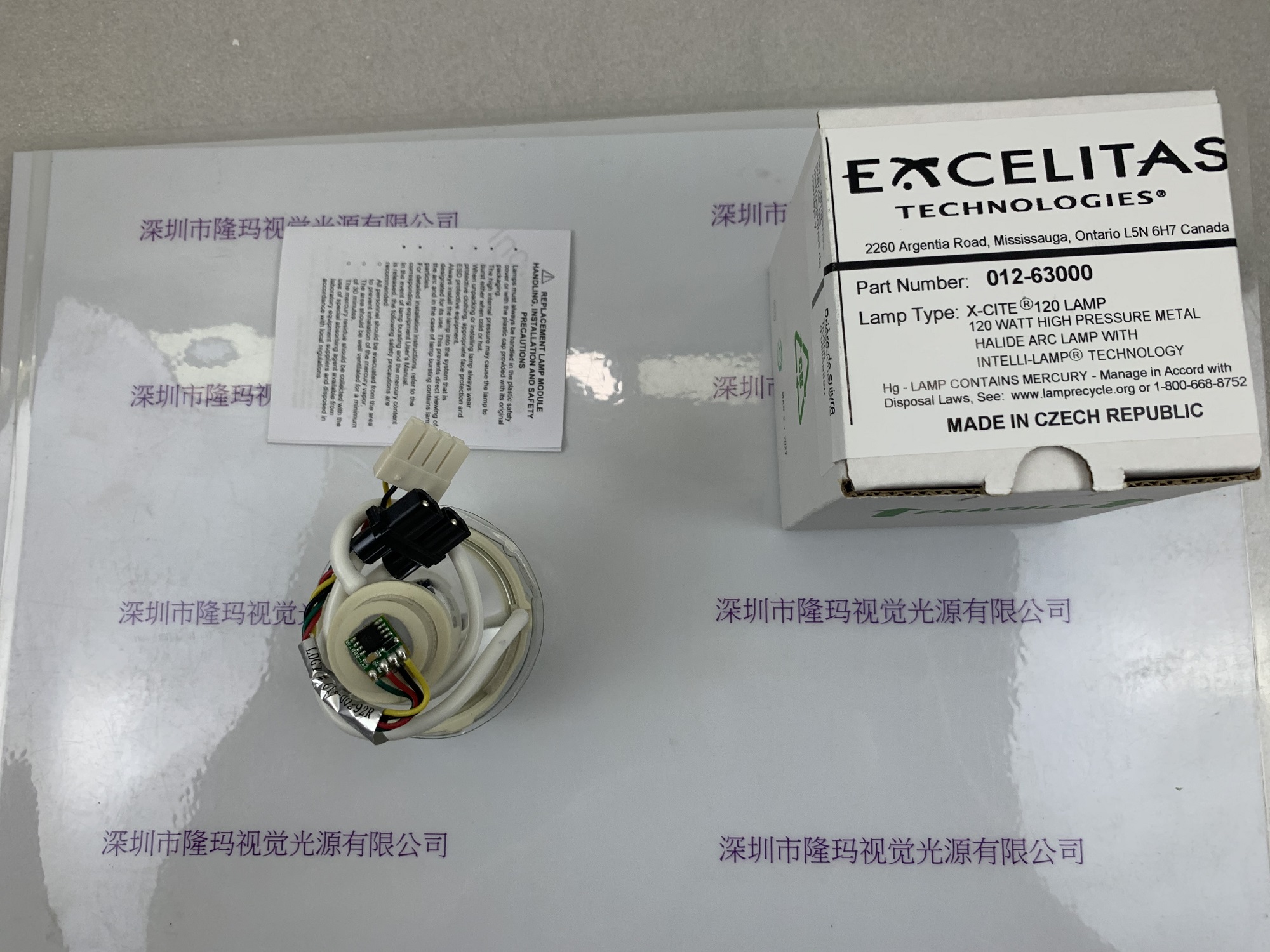 EXCELITAS埃塞力达  荧光灯泡 012-63000