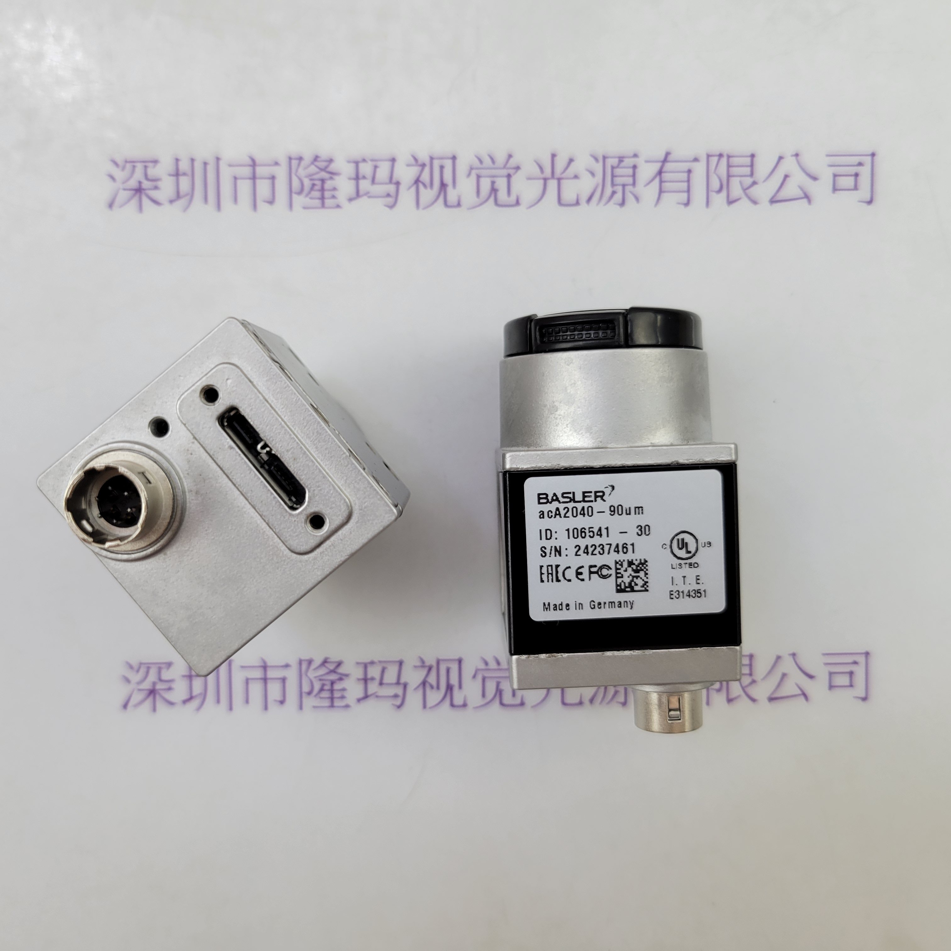 BASLER 巴斯勒 acA2040-90um 工业相机