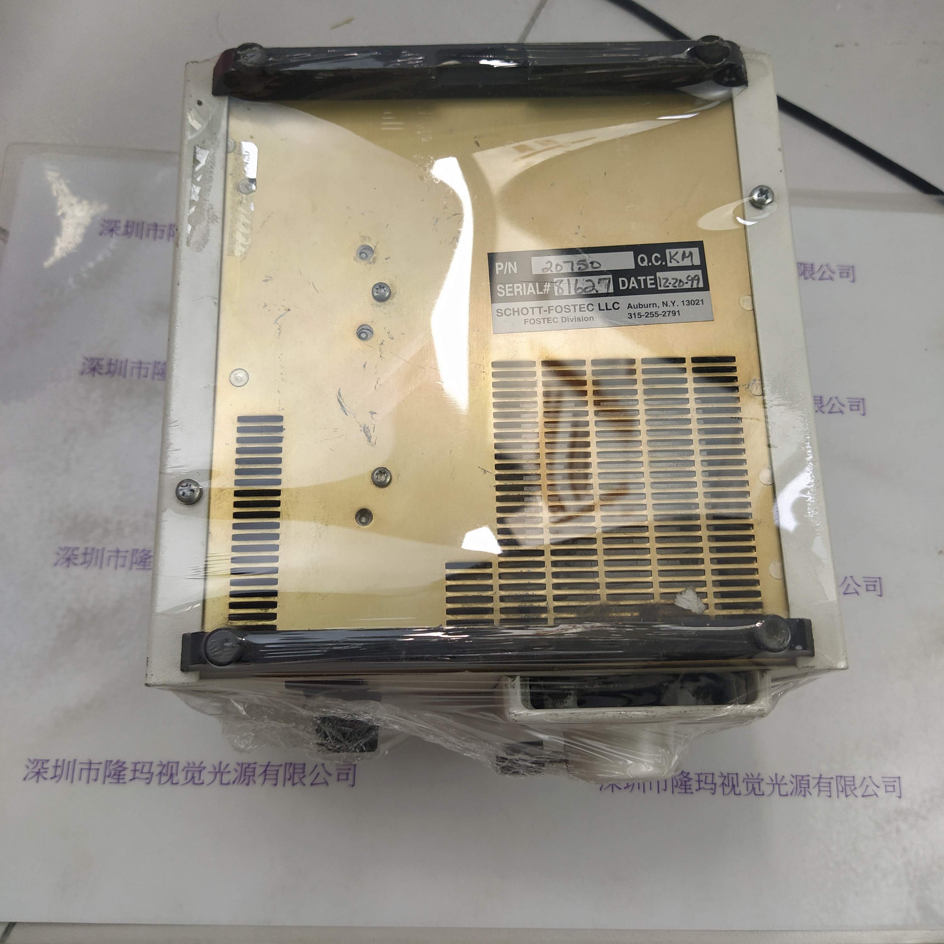 FOSTEC费斯托 SCHOTT-FOSTEC LLC 20750 光源机