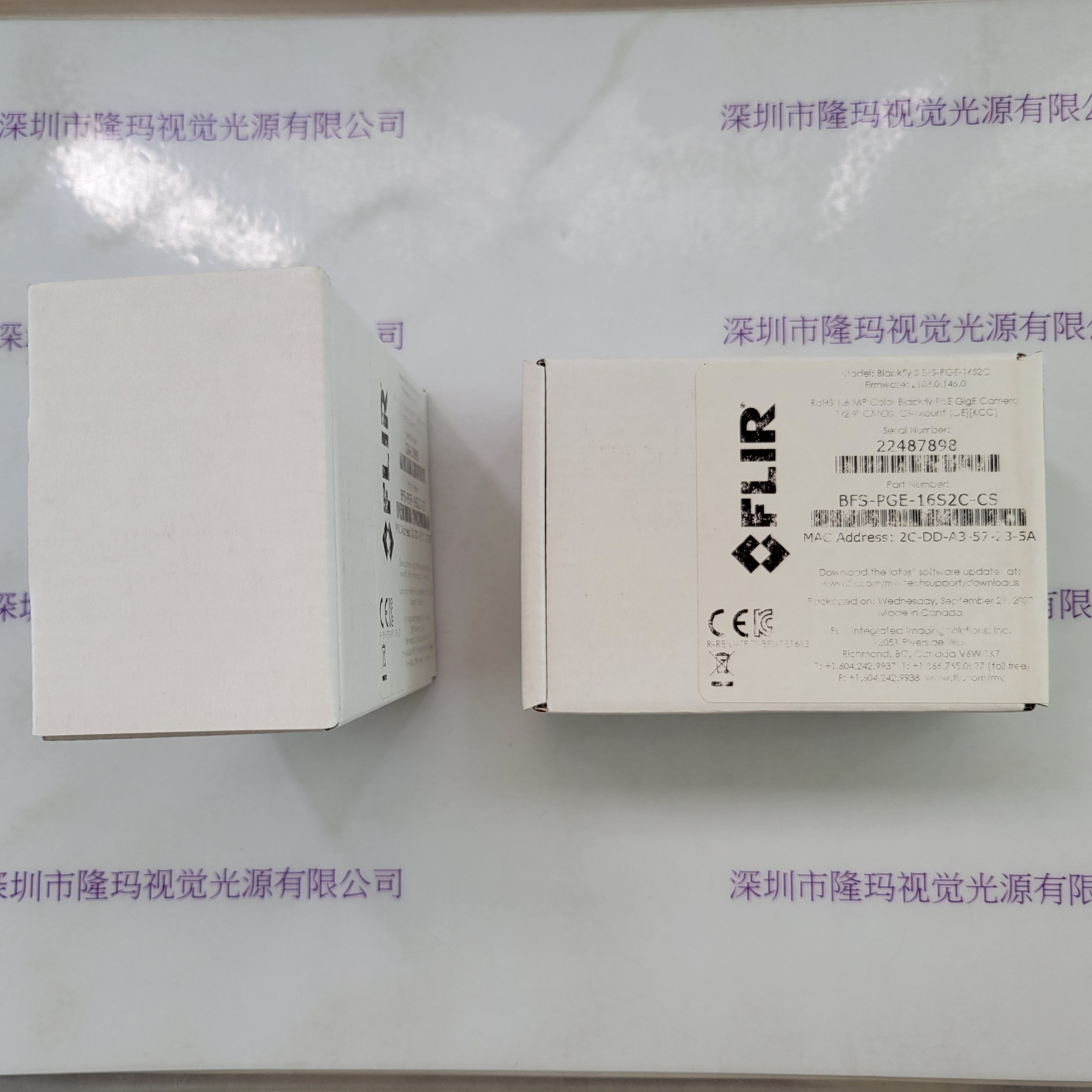 FLIR菲力尔  BFS-PGE-16S2C-CS 工业相机