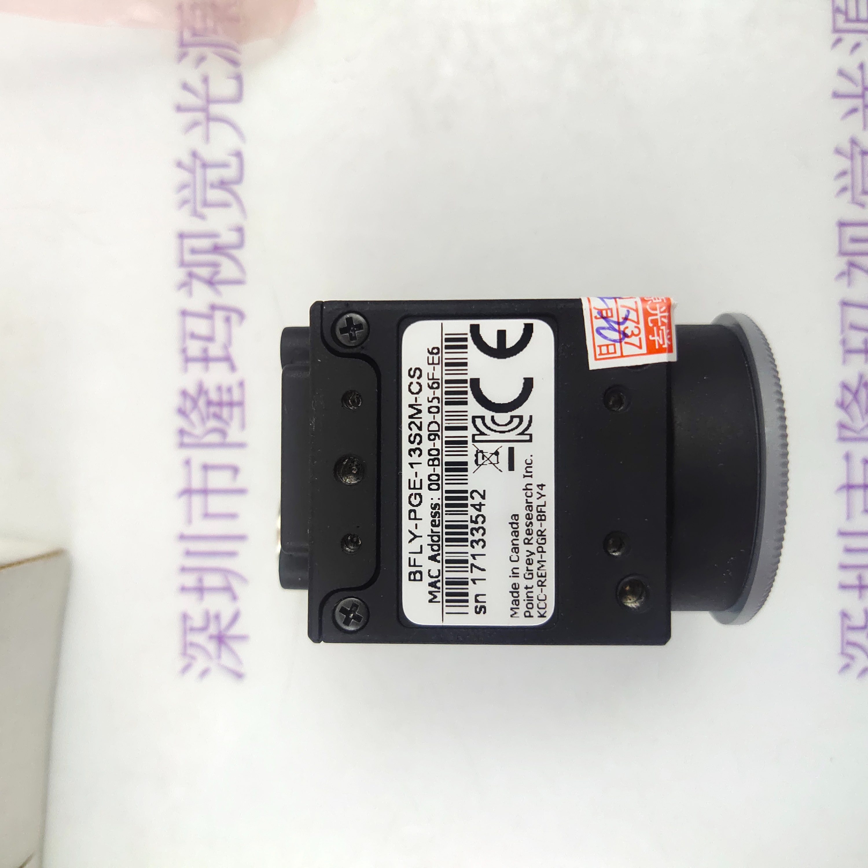 Point Grey灰点 BFLY-PGE-13S2M-CS 工业相机