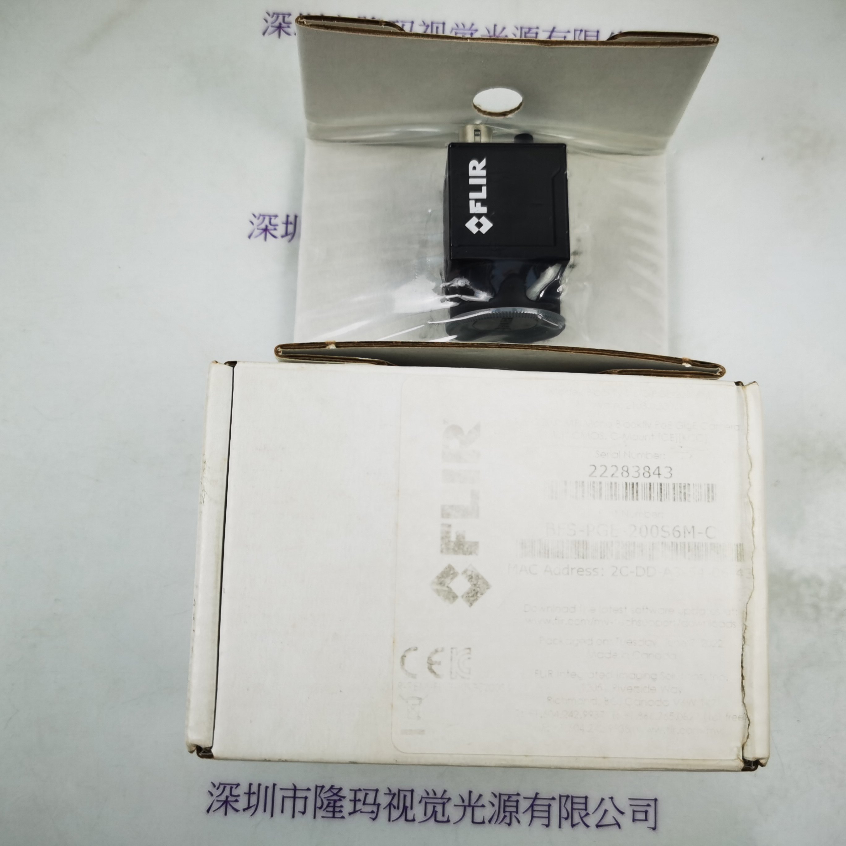 FLIR 菲力尔 BFS-PGE-200S6M-C 工业相机