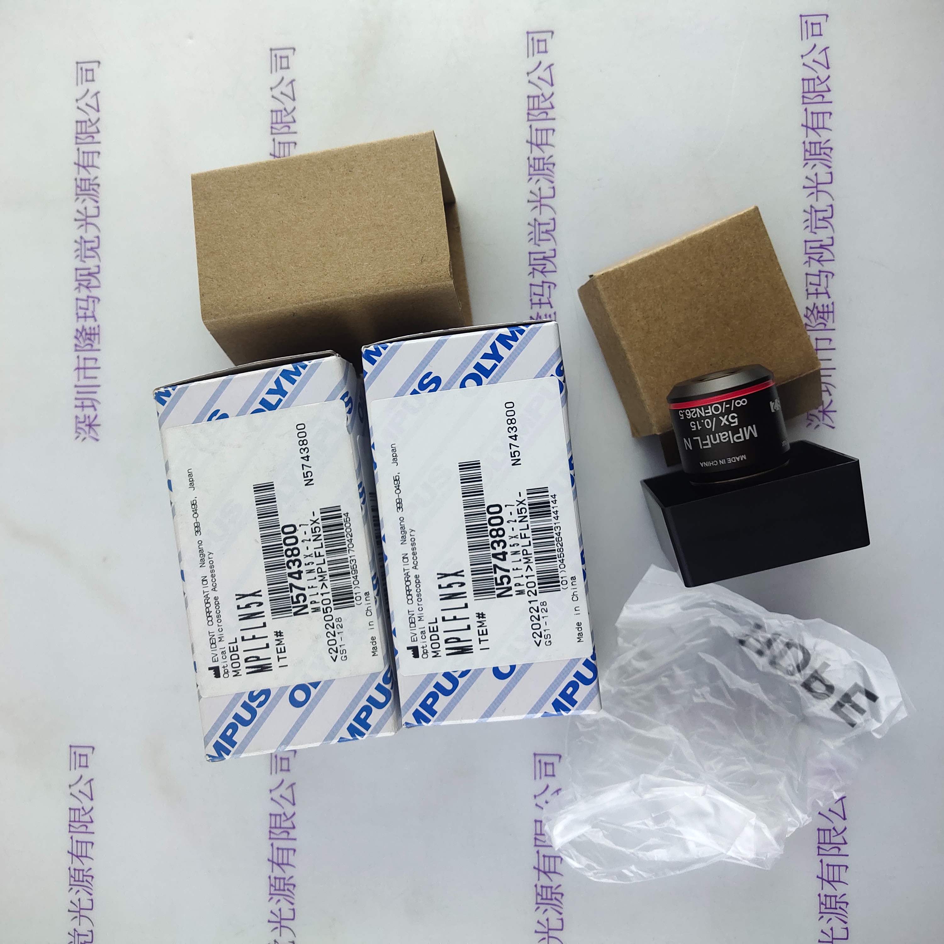 OLYMPUS奥林巴斯 MPLFLN5X / 0.15 物镜