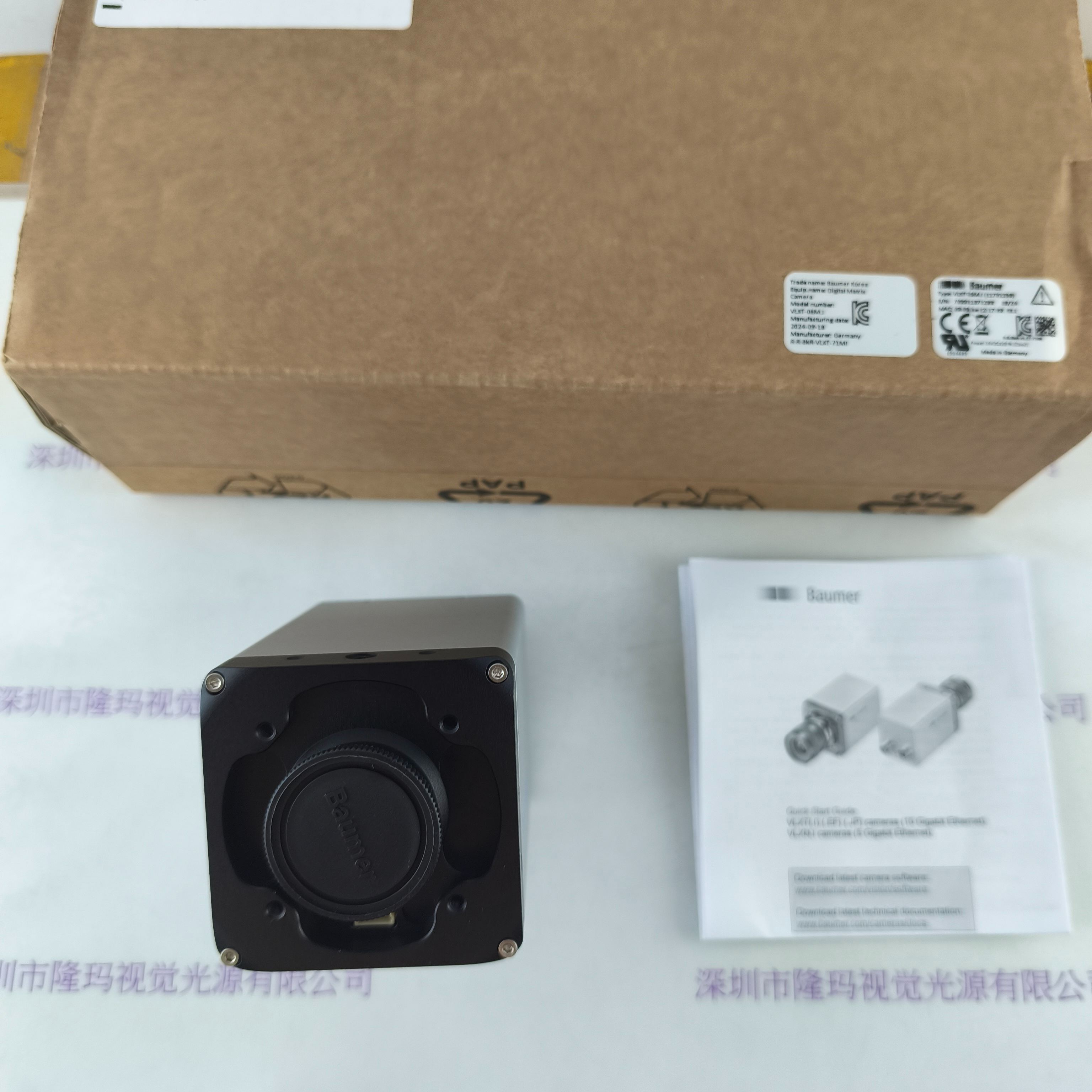 Baumer堡盟 VLXT-06M.I 工业相机配线