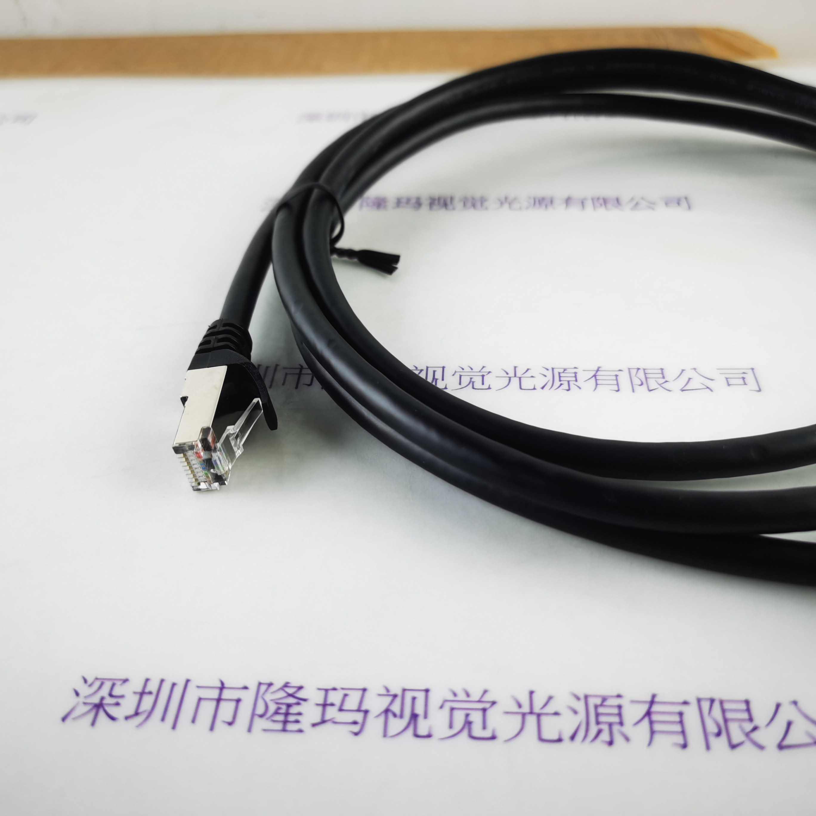 Baumer堡盟 M12X-RJ45-2M-H-CAT6A M12工业相机网线