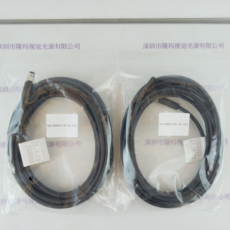 StOpt 5M-M86M-OP-HF-PIO  6针高柔M8电源线5M