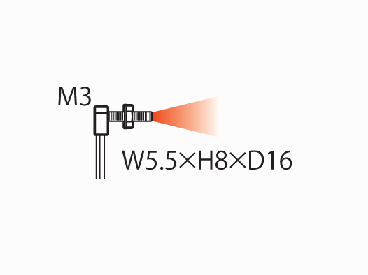 Panasonic 松下     FD-R31G 螺母型光纤