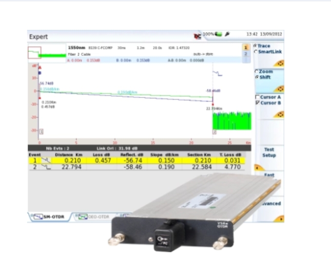 VIAVI Solutions 唯亚威    OTDR 模块（8100 ）