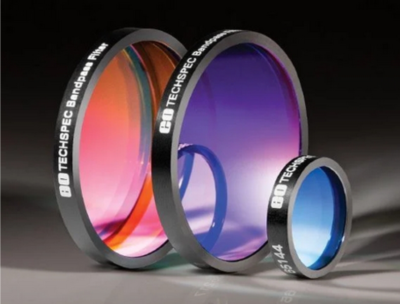 Edmund 爱特蒙特   33nm CWL, 25mm Dia., Hard Coated OD 4.0 5nm Bandpass Filter滤光片