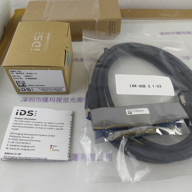 IDS爱迪思 U3-38J2XLE-M Rev.1.2 工业相机