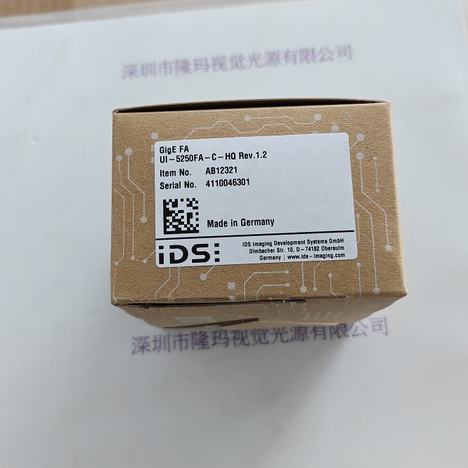 IDS爱迪思 UI-5250FA-C-HQ Rev.1.2  工业相机