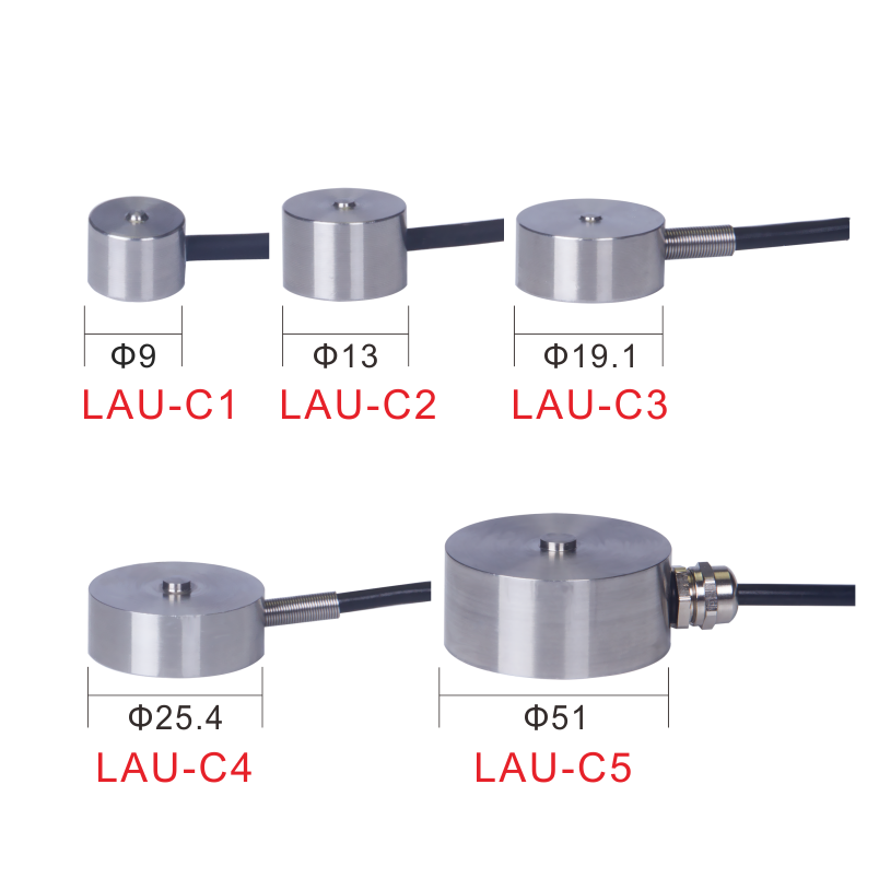 LCT LAU-C1/LTU-C1/ Compression Load cell/ Button type/ IP65/ Stailess steel / for Press applications