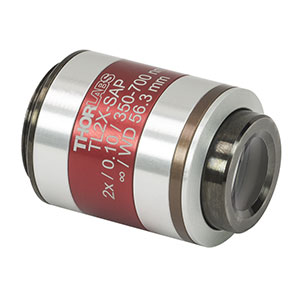 Thorlabs 索雷博TL2X-SAP 超复消色差物镜