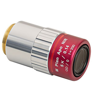 Mitutoyo 三丰 MY5X-822 平场复消色差物镜