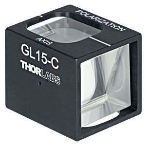 Thorlabs 索雷博 GL15-C 晶体偏振器