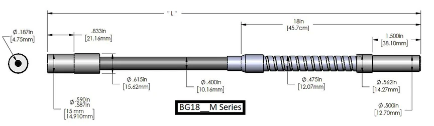 Dolan Jenner 多兰杰纳 BG18 系列单鹅颈，柔性和半刚性组合光纤