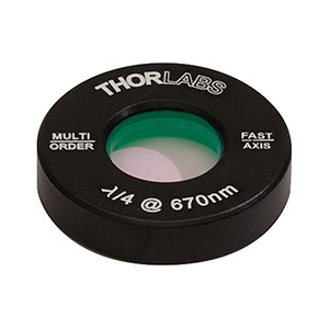 Thorlabs  索雷博 WPMQ05M-670 多级波片