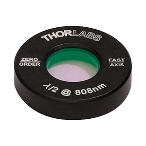 Thorlabs  索雷博 WPH05M-808 零级半波片