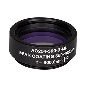 Thorlabs 索雷博 AC254-300-B-ML 消色差双胶合透镜