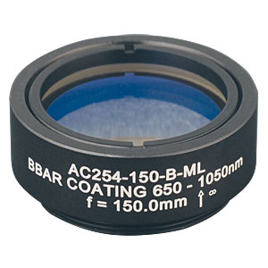 Thorlabs 索雷博 AC254-150-B-ML  消色差双胶合透镜