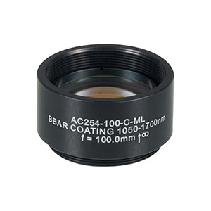 Thorlabs 索雷博 AC254-100-C-ML 消色差双胶合透镜