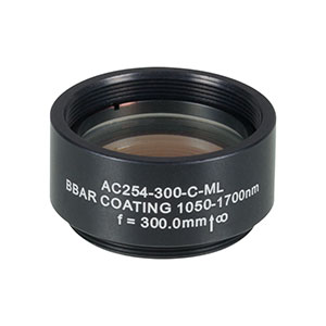 Thorlabs 索雷博 AC254-300-C-ML 消色差双胶合透镜