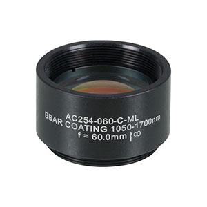 Thorlabs 索雷博 AC254-060-C-ML 消色差双胶合透镜