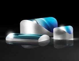 Edmund爱特蒙特 25mm直径 x 25mm焦距，未镀膜柱面透镜