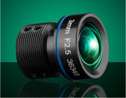 Edmund爱特蒙特 3mm FL f8.0 IR-Cut Rugged Blue Series M12 Lens 工业镜头