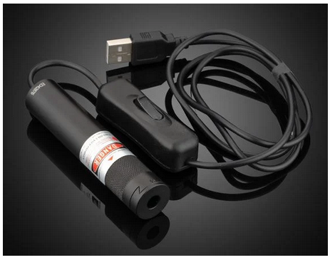 Edmund爱特蒙特 Laser USB 660nm 10mW USB供电的激光二极管模块