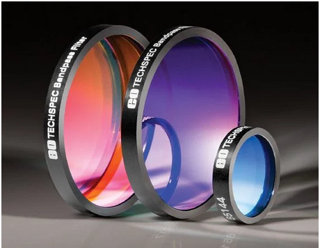 Edmund爱特蒙特 05nm CWL, 12.5mm Dia., Hard Coated OD 4.0 5nm Bandpass Filter 带通滤光片