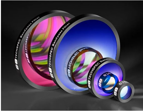 Edmund爱特蒙特 350nm CWL, 50mm Dia., Hard Coated OD 4.0 10nm Bandpass Filter 带通滤光片